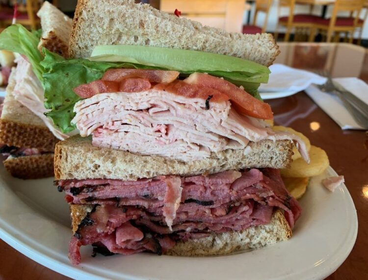 triple layer sandwich