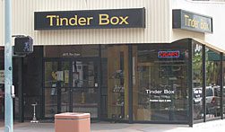 exterior of Tinder Box