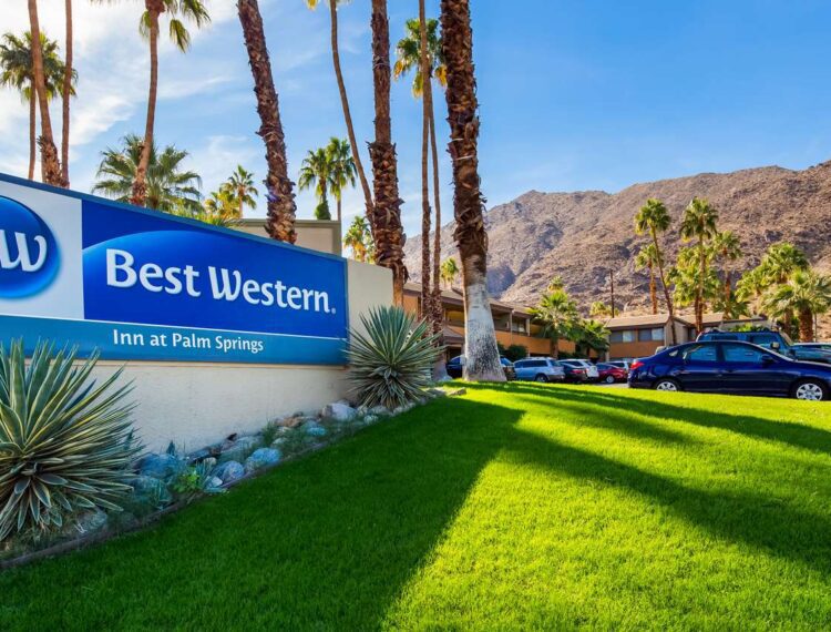 Best Western Inn at Palm Springs signage