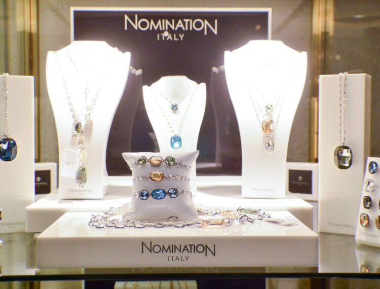 jewelry on display