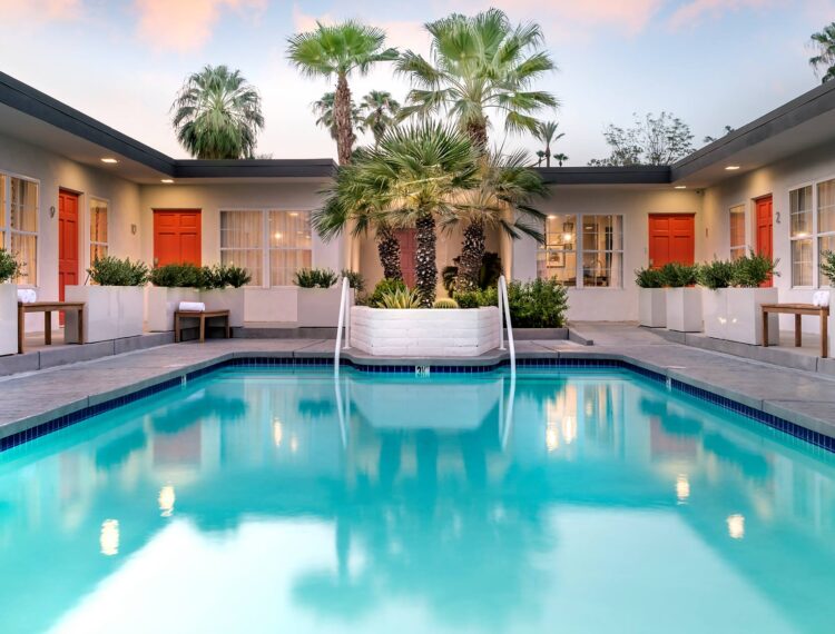 The Weekend Palm Springs pool