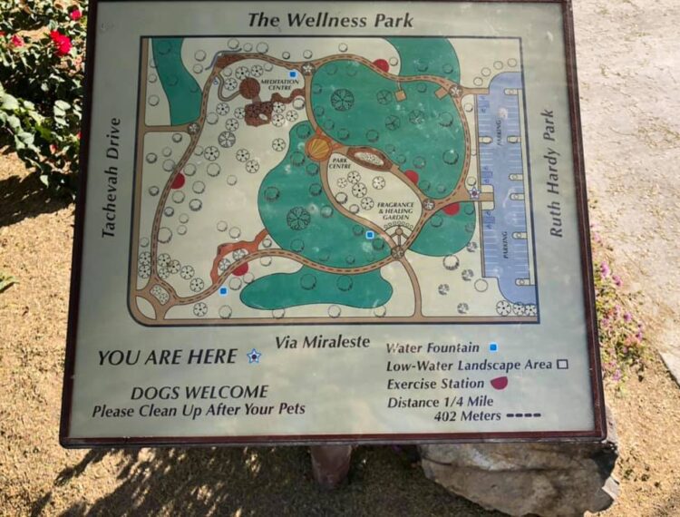 map of The Wellness Park