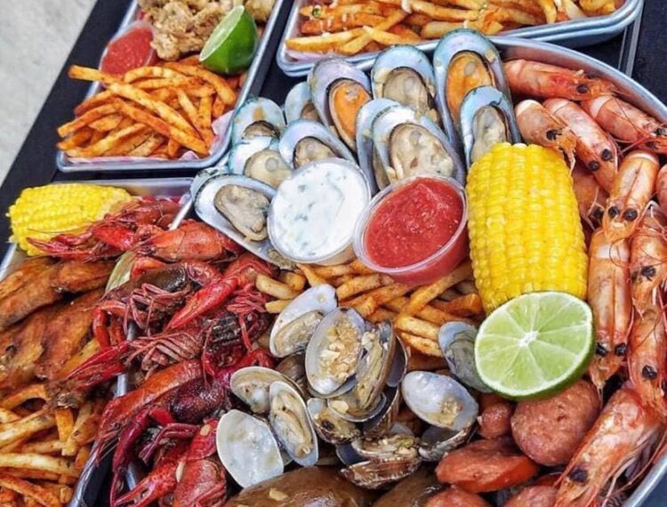 seafood and side dishes