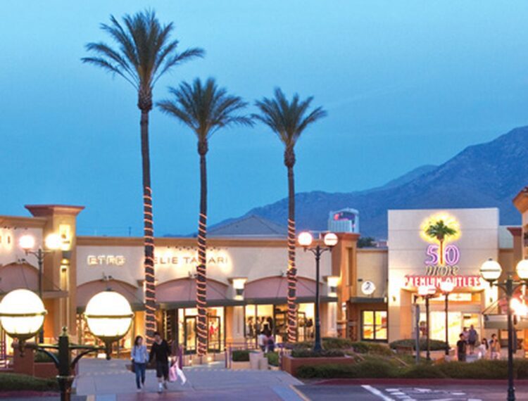 exterior of outlets