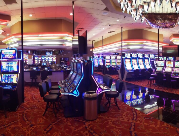 interior of casino