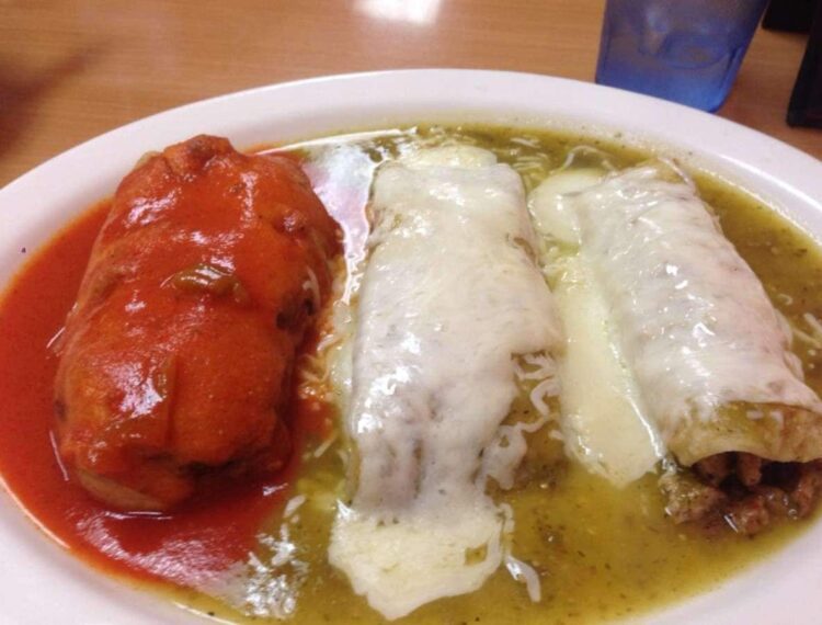 enchilada plate
