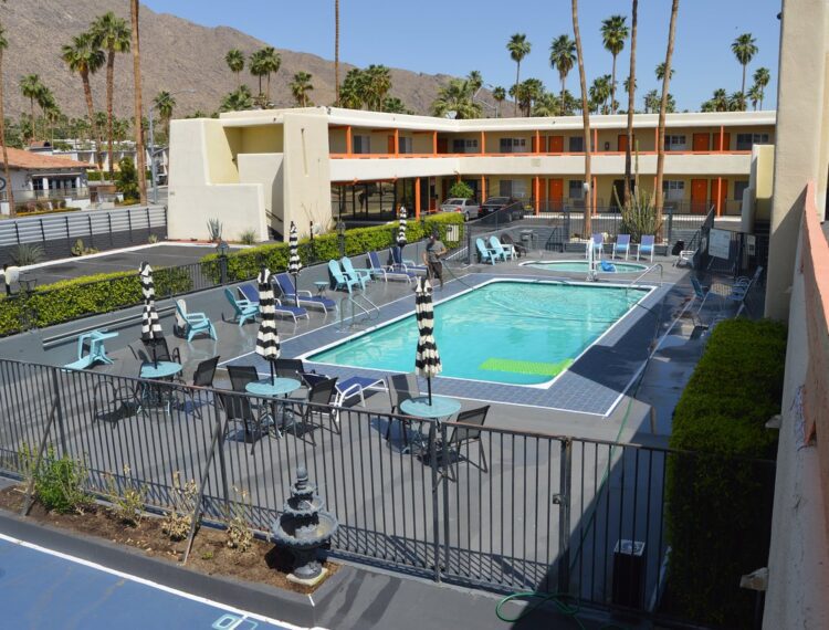 Musicland Palm Springs pool