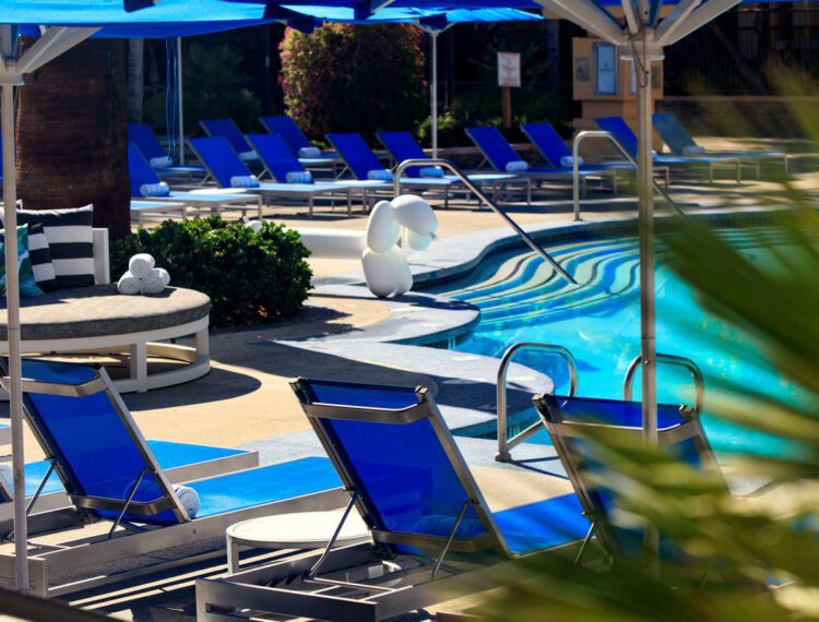 Renaissance Palm Springs Hotel poolside