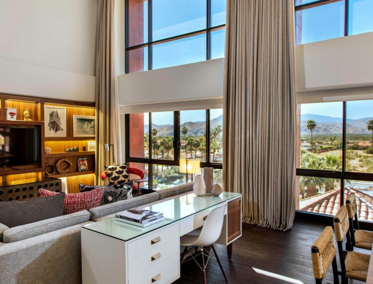 Renaissance Palm Springs Hotel suite
