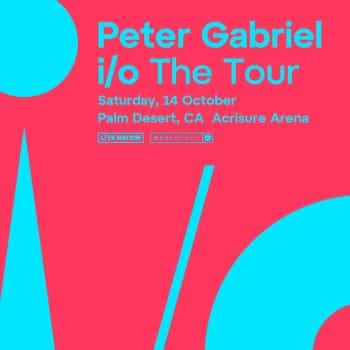 Peter Gabriel i/o The Tour