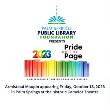 Pride on the Page Book Festival presents Armistead Maupin