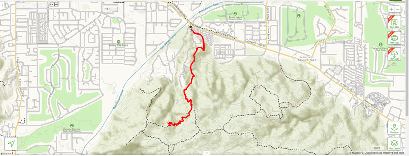 TRAILS WITHIN THE CITY OF PALM SPRINGS